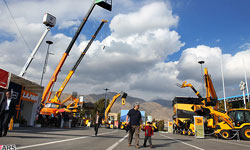برپایی نمایشگاه ماشین‌آلات راهسازی در اصفهان